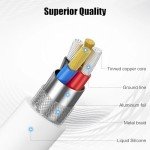 3FT USB A to Lightning Car Charging Cable