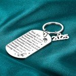 2025 Graduation Keychain Gift for Him or Her