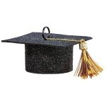 Black Balloon Weight for Graduation Parties - 1 Pc