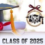 Graduation Car Hanging Decor for Class of 2025