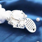 2025 Graduation Keychain for High School and College