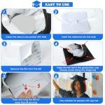 Graduation Cap Headband - Clear Hair Accessory