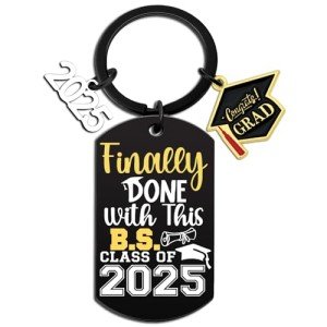 Class of 2025 Graduation Keychain Gift