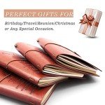 Graduation Gift Leather Journal - 140 Refillable Pages
