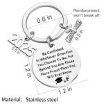2025 Graduation Keychain for High School and College
