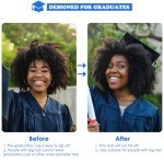 Graduation Cap Headband - Clear Hair Accessory