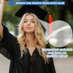 Graduation Cap Headband - Clear Hair Accessory