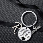 Inspirational Graduation Keychain for Friends & Family