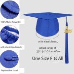 Royal Blue Graduation Cap with 2024/2025 Tassel