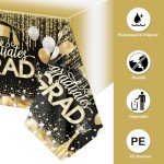 3 Pack Graduation Tablecloths - Class of 2025