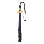 Navy Blue Graduation Cap with Tassel for Adults