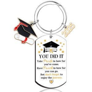 Graduation Keychain Gift for Class of 2025