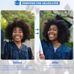Graduation Cap Headband Pair - Secure and Stylish