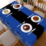 2 Pack Graduation Tablecloths for Party Decor