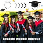 2-Pack Graduation Cap Headband Hair Accessories