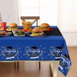 2 Pack Graduation Tablecloths for Party Decor