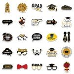 52PCS Waterproof Graduation Vinyl Stickers Pack
