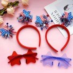 Patriotic Party Accessories Set - 4 Pcs