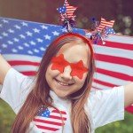 Patriotic Party Accessories Set - 4 Pcs