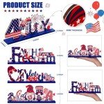 4th of July Patriotic Gnomes - Set of 4