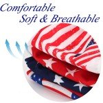 American Flag 4-Pack Headbands for Independence Day