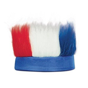 Patriotic Hairy Headband for 4th of July Fun