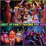 Glow Sticks Party Favors - 6 Pack for Kids