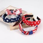 American Flag 4-Pack Headbands for Independence Day