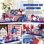 4th of July Patriotic Gnomes - Set of 4