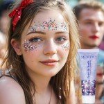 USA Flag Body Glitter for 4th of July Fun