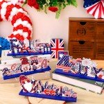4th of July Patriotic Gnomes - Set of 4