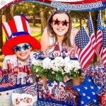 4th of July Patriotic Gnomes - Set of 4