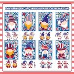 Patriotic Make-a-Face Stickers for Kids