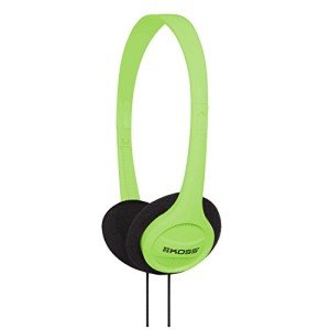 Koss KPH7G Adjustable On-Ear Headphones - Green