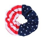 4-Pack American Flag Hair Accessories for Independence Day