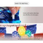 4 Pack Patriotic Tinsel Fringe Garland Curtains