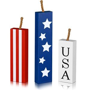 Patriotic 4th of July Table Decor Set