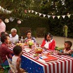 3Pack Patriotic Tablecloths for 4th of July