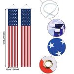 Patriotic American Flag Banners for Independence Day