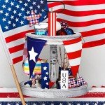 Patriotic 4th of July Table Decor Set