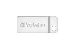 Verbatim 16GB Silver Metal USB Flash Drive