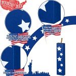 Patriotic 4th of July Table Decor Set