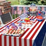 3Pack Patriotic Tablecloths for 4th of July