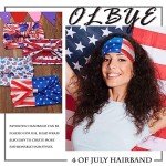 Set of 4 Patriotic 4th of July Headbands