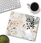 Abstract Art Square Mouse Pad with Non-Slip Base