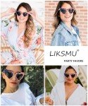 American Flag Heart Cat Eye Sunglasses