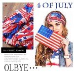 Set of 4 Patriotic 4th of July Headbands