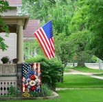4th of July Double-Sided Garden Flag, 12x18
