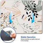 Abstract Art Square Mouse Pad with Non-Slip Base