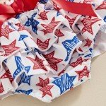 Baby Girl's 1st Fourth of July Outfit
